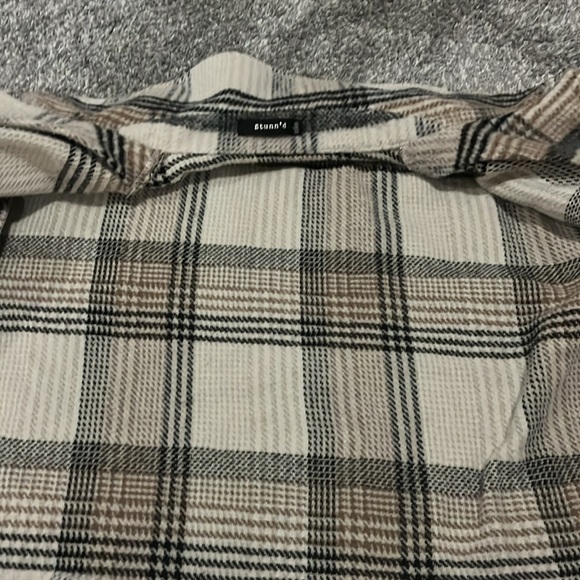 Cropped plaid jacket - Picture 3 of 4